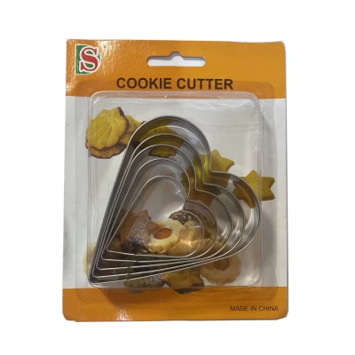 Набор вырубок  для печенья и пряников Сердце