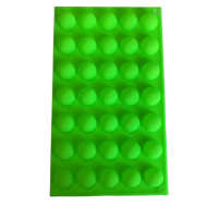 Форма силиконовая Полусфера 35 шт на планшете