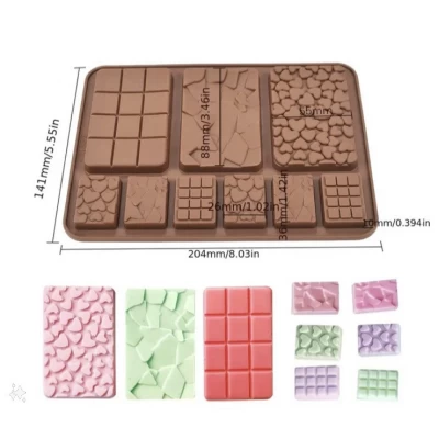Форма силиконовая для шоколада из 9-ти шт