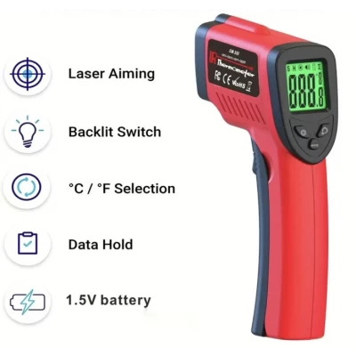 Бесконтактный термометр на батарейках Бесконтактный термометр на батарейках