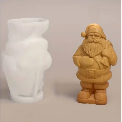 Силиконовый молд Санта