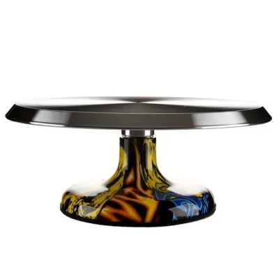 Поворотная подставка для декорирования тортов 30 см