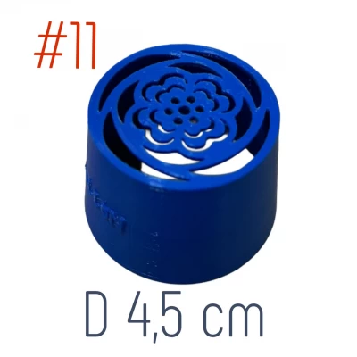 Кондитерская насадка для зефира #11 D4,5 см Кондитерская насадка для зефира #11 D4,5 см