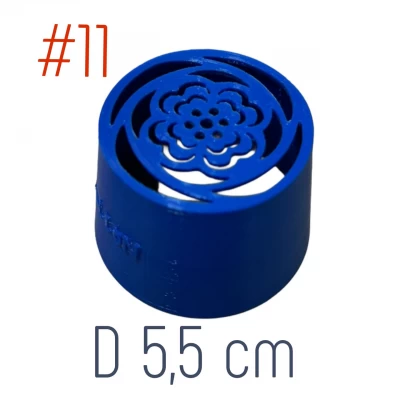 Кондитерская насадка для зефира #11 D5,5 см Кондитерская насадка для зефира #11 D5,5 см