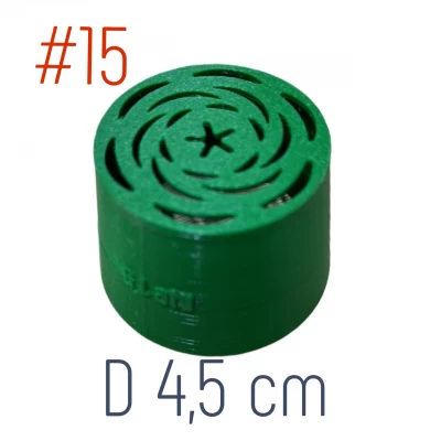 Кондитерская насадка для зефира #15 D4,5 см Кондитерская насадка для зефира #15 D4,5 см