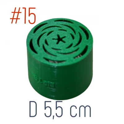 Кондитерская насадка для зефира #15 D5,5 см Кондитерская насадка для зефира #15 D5,5 см