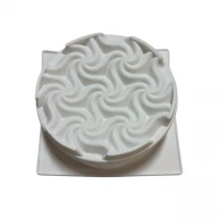 Форма силиконовая для евродесертов Пирог белый 15 см