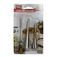 Набор кондитерских насадок для эклеров  и щетка