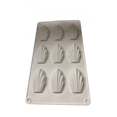 Силиконовая форма для выпечки Мадлен из 9 ти штук