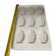 Силиконовая форма для выпечки Мадлен из 9 ти штук