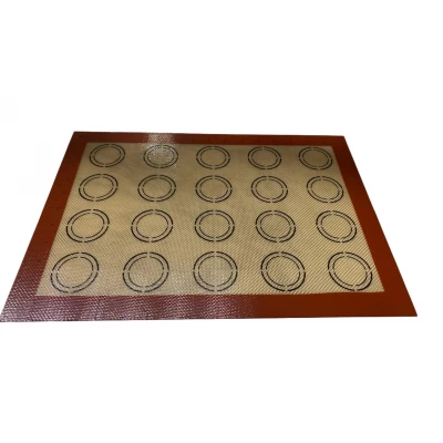 Перфорированный силиконовый коврик 20/5 Макарун  30х40 см