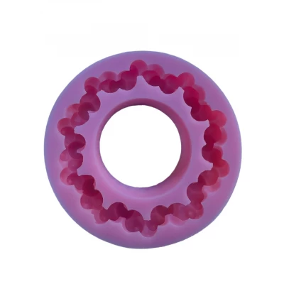 Силиконовый молд для тортов Чорниця венок 16,5 см