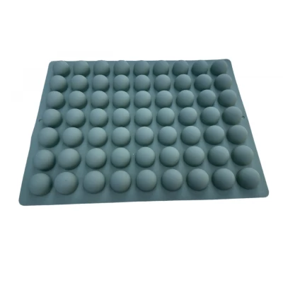 Силиконовая форма для десертов Полусфера из 63 шт