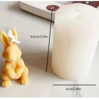 Силиконовый молд Зайка