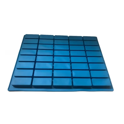 Форма силиконовая для евродесертов Бруски из 40 шт