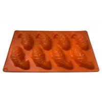 Форма силиконовая для выпечки Рыбы из 8 шт