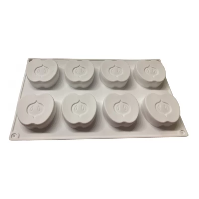 Форма силиконовая для выпечки Еврояблоко из 8 шт