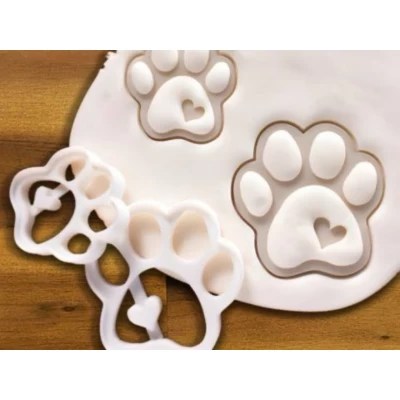 Вырубка для печенья и пряников Кошачья лапка 1 шт Вырубка для печенья и пряников Кошачья лапка 1 шт