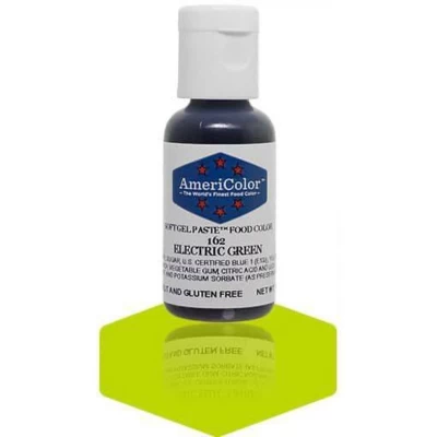 Пищевой гелевый краситель Americolor Electric Green 21g Пищевой гелевый краситель Americolor Electric Green 21g