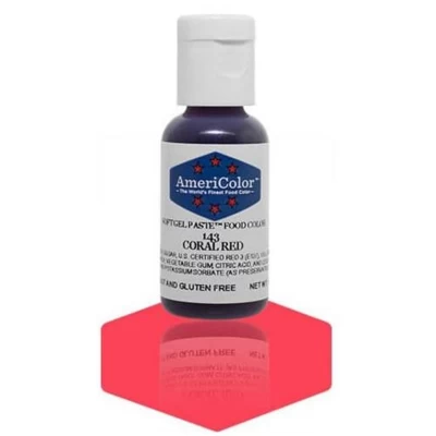 Пищевой гелевый краситель Americolor Coral 21g Пищевой гелевый краситель Americolor Coral 21g