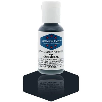 Пищевой гелевый краситель Americolor Gunmetal 21g Пищевой гелевый краситель Americolor Gunmetal 21g