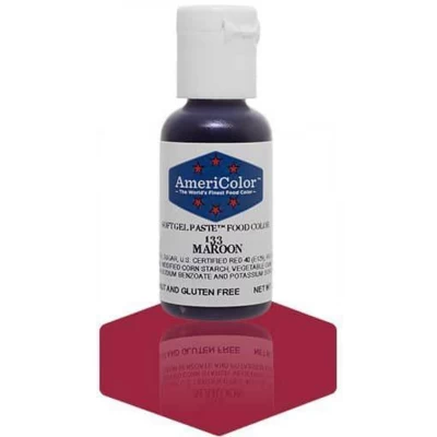 Пищевой гелевый краситель Americolor Maroon 21g Пищевой гелевый краситель Americolor Maroon 21g