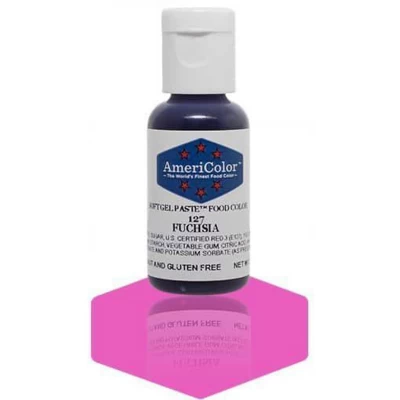 Пищевой гелевый краситель Americolor Fuchsia 21g Пищевой гелевый краситель Americolor Fuchsia 21g