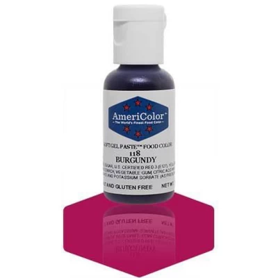 Пищевой гелевый краситель Americolor Burgundy 21g Пищевой гелевый краситель Americolor Burgundy 21g