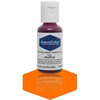 Пищевой гелевый краситель Americolor Orange 21g Пищевой гелевый краситель Americolor Orange 21g