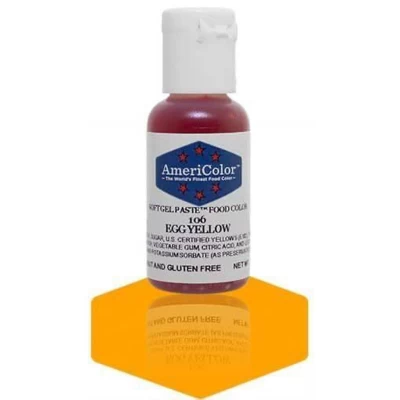 Пищевой гелевый краситель Americolor Egg Yellow 21g Пищевой гелевый краситель Americolor Egg Yellow 21g