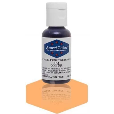 Пищевой гелевый краситель Americolor Copper 21g Пищевой гелевый краситель Americolor Copper 21g