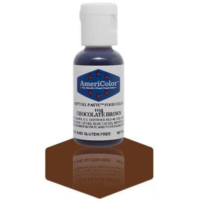 Пищевой гелевый краситель Americolor Chocolate Brown 21g Пищевой гелевый краситель Americolor Chocolate Brown 21g