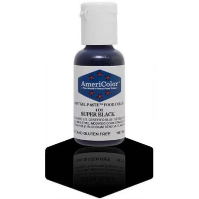 Пищевой гелевый краситель Americolor Super Black 21g Пищевой гелевый краситель Americolor Super Black 21g