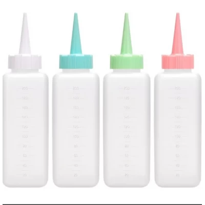 Набор 4-х кондитерских бутылочек для крема, глазури 200 мл