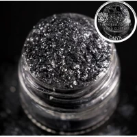 Пищевый блеск глиттер  ONYX 5 гр  кандурин чёрный