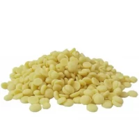 Какао-масло дезодорированное в каллетах Schokinag 200 г — для шоколада и кондитерских изделий