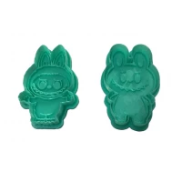 Набор форм-вырубок для печенья Labubu (Лабубу) из 2 шт