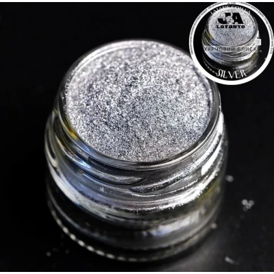 Харчовий блиск SILVER - 5 гр