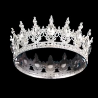 Декор для торта Корона D12 серебро