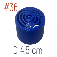 Кондитерская насадка для зефира #36 D4,5 см