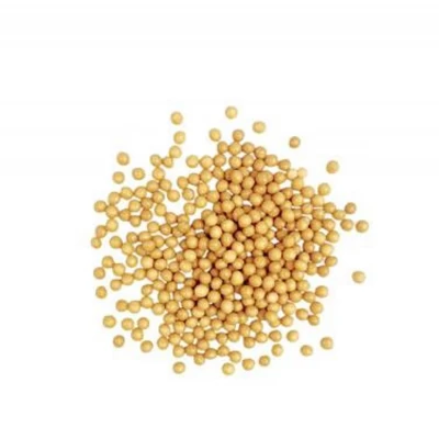 Рисові кульки в білому шоколаді карамельні (малі) 50г