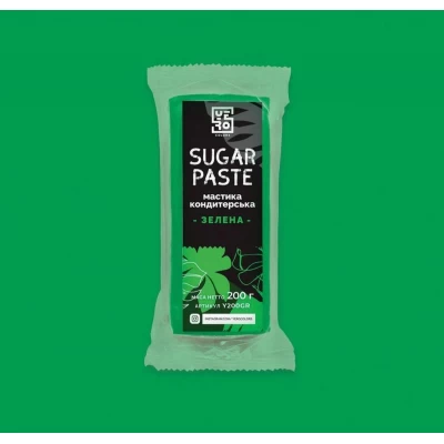 Мастика кондитерська ЗеленаYerocolors 200г