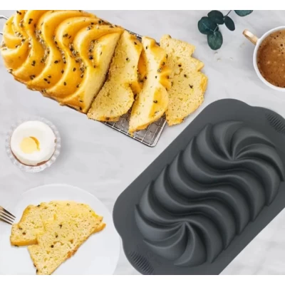 Форма силиконовая для выпечки кексов и хлеба №3
