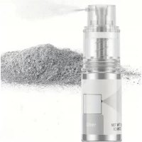 Пищевый блеск глиттер с распылителем Серебрянный  5 гр кандурин