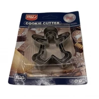 Набор вырубок  для печенья и пряников Человечек из 3 шт 1 упак