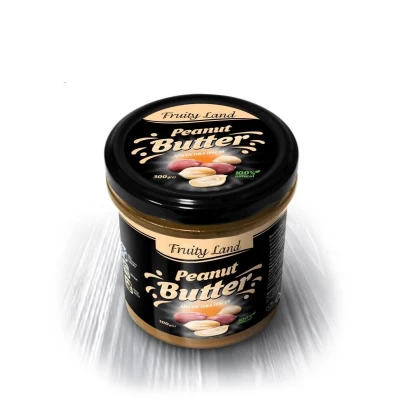 Арахісова паста 100% FruityLand натуральна без добавок 300г