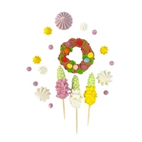 Набір кондитерських цукрових прикрас 