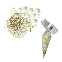 Набір кондитерських цукрових прикрас конусний 