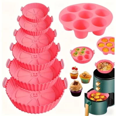 Набор силиконовых форм для аэрогриля из 7-и шт