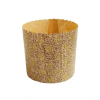 Бумажные формы для куличей и кексов пасхальные термостойкие | формы для выпечки кулича одноразовые 70/85 мм 50 шт в упаковке